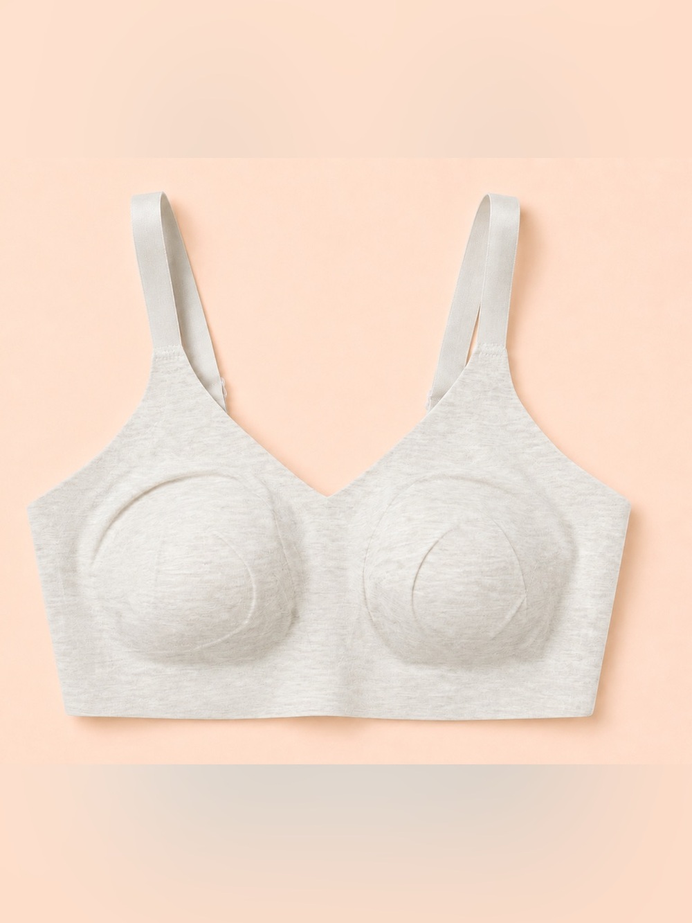 NWT!! Aerie Cream Lightly Lined Wireless  T-shirt Sport Bra  XL Retail $40